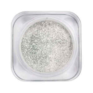 BLAZE Color Powder – глітерна акрилова пудра, SILVER SHIMMER, 7 мл
