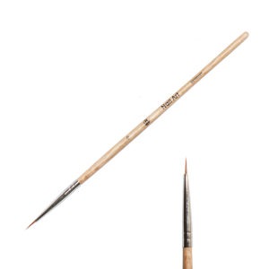 BOREALE NAIL ART Пензлик для художнього розпису нігтів, колонок, №0