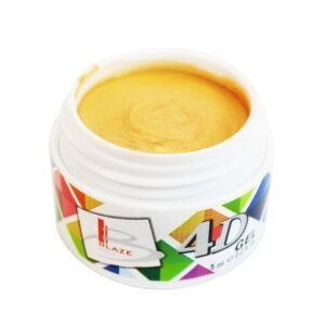 4D Gel – гель-пластилін об’ємний золотий, Gold, 5 мл