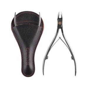 Кусачки для кожи OLTON XS 5-6 мм кожаный чехол