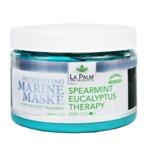 LA PALM Marine Maske, Spearmint Eucalyptus – Омолоджуюча маска для рук і ніг з натуральними маслами, 355 мл