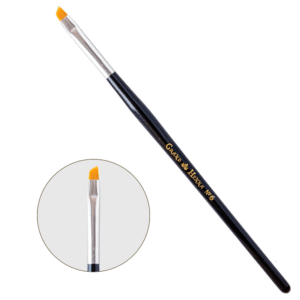 GRAND HENNA Пензлик для фарбування брів №6 скошений