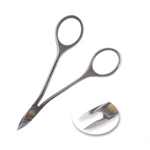 Кусачки для кожи OLTON PODO для педикюра кожаный чехол