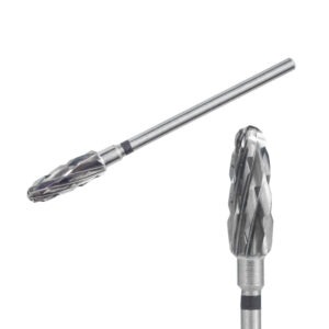 KIMI Фреза твердосплавная, конус, диаметр 5 мм, длина 13 мм, черная