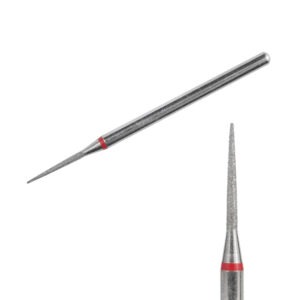 PRO-FEET Фреза алмазна голка діаметр 1,0 мм червона