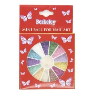 BERKELEY Набір бісеру в органайзері 10 кольорів по 2 г світлі тона