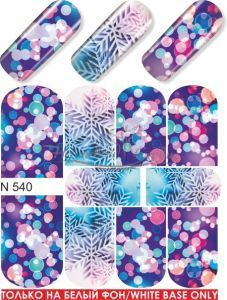 N 540 Візерунок зимовий