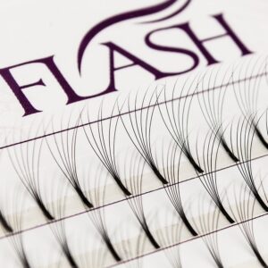 FLASH Вії пучкові Tootsy 6D, вигин С, товщина 0.07 мм, довжина 12 мм, 60 пучків