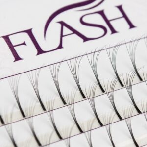 FLASH Вії пучкові Tootsy 6D, вигин D, товщина 0.07 мм, довжина 12 мм, 60 пучків