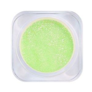 BLAZE Color Powder – глітерна акрилова пудра, GREEN GLITTER, 7 мл