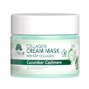 Колагенова маска для рук і ніг LA PALM Collagem Cream Mask Cucumber Cashmere 355 мл